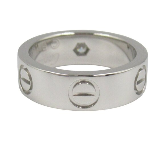 CARTIER Platinum Diamond Love Ring - Picture 3 of 8